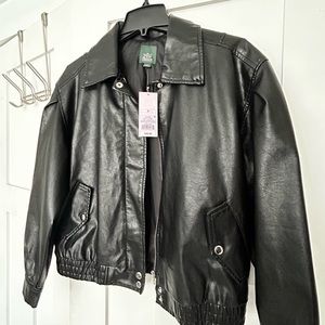 Faux leather jacket Wild Fable (Target) NWT size S